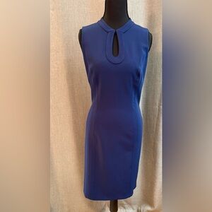 White House Black Market Cobalt Sheath Dress